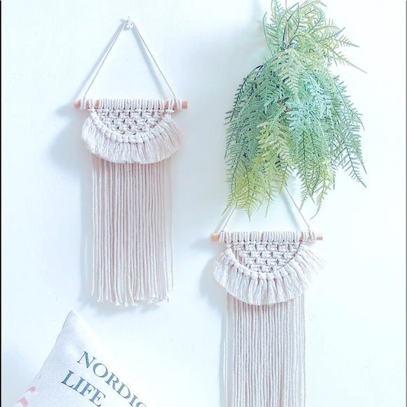 🥳HP🆕Modern »-»BoHeMiAn«-«Home Decor MäCrÄmË bÖhÖ sTyLë | Fiber Art| WaLL DeCoR - Picture 3 of 16